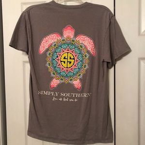 Simply Southern Mandela turtle tee
